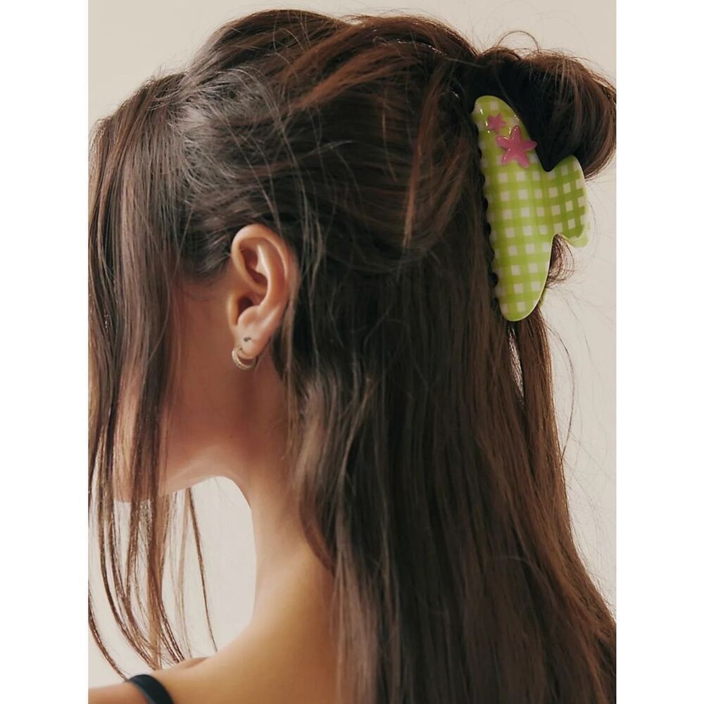 New Free People Larson Jumbo Claw Clip One Size